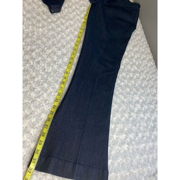The Limited Denim Fit & Flare 678 Women’s Jeans Size 4 R Dark Trouser Denim - Picture 10 of 12